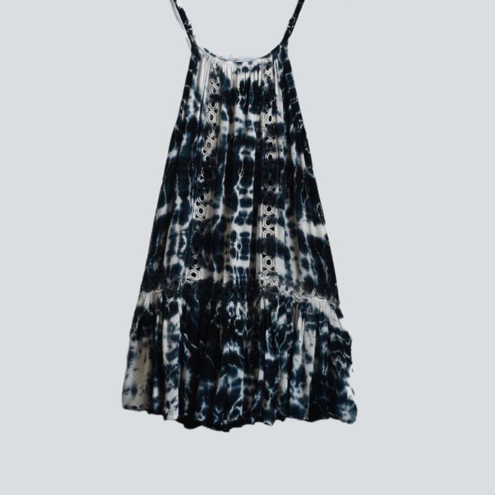 RAVIYA Women's Mini Tie-Dye Dress Size M - Picture 3 of 6